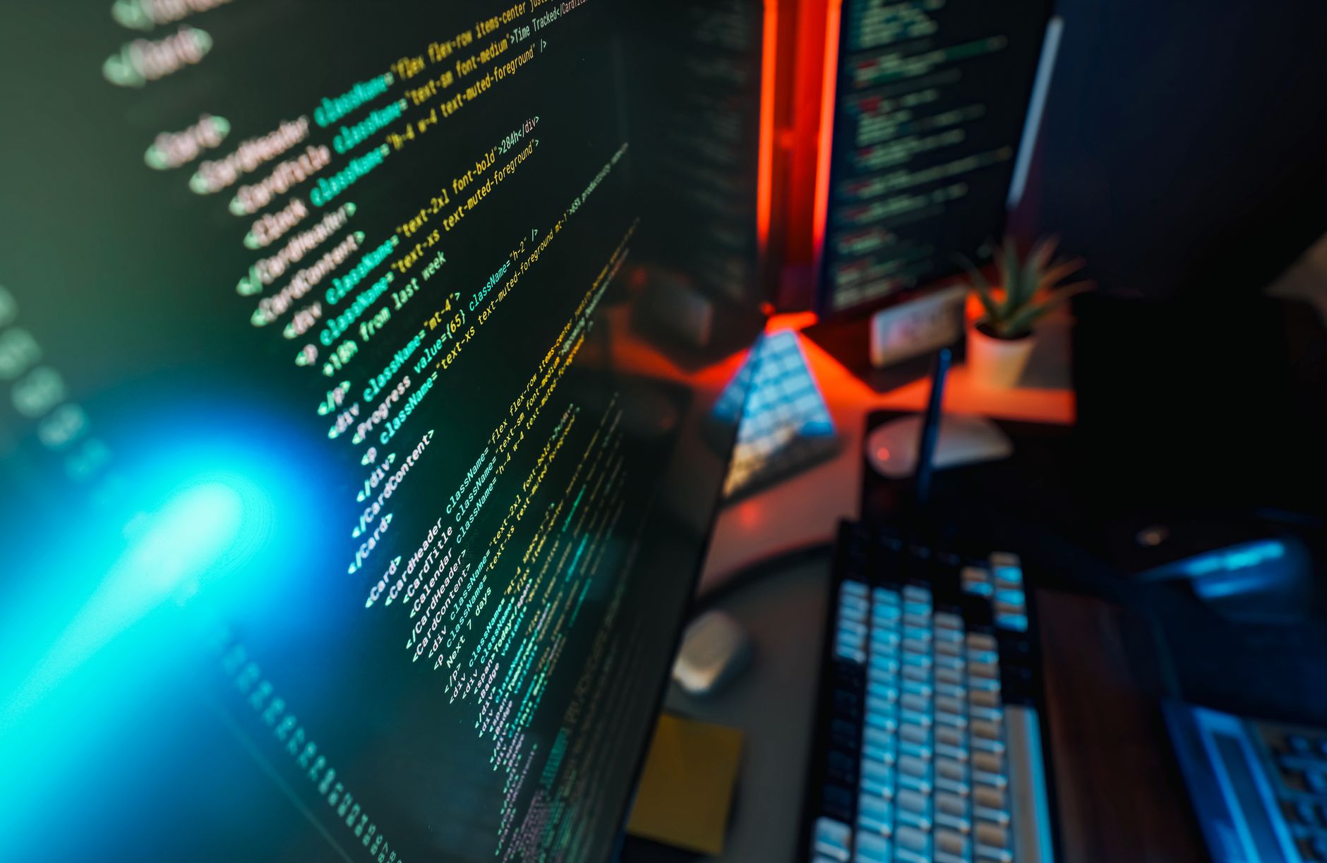 A secure office environment with programmers in Tokyo